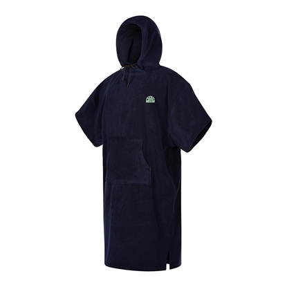 Εικόνα της Poncho Velour Night Blue