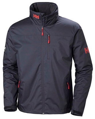 Εικόνα της CREW HOODED MIDLAYER JACKET Graphite Blue