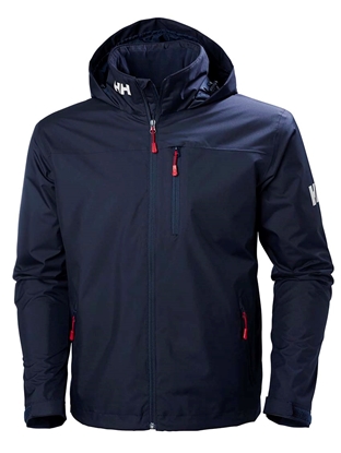 Εικόνα της CREW HOODED MIDLAYER JACKET Navy