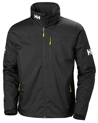 Εικόνα της CREW HOODED MIDLAYER JACKET Black