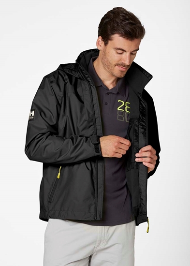 Εικόνα από CREW HOODED MIDLAYER JACKET Black