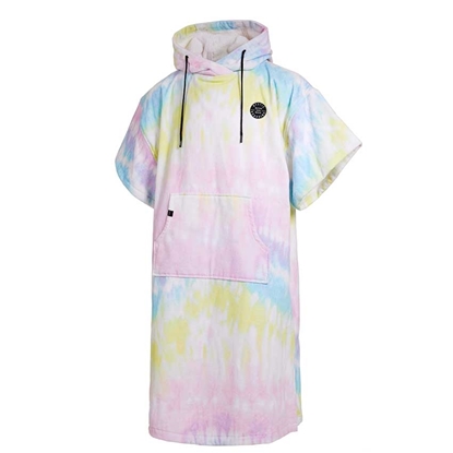 Εικόνα της Poncho Velour AOP Rainbow