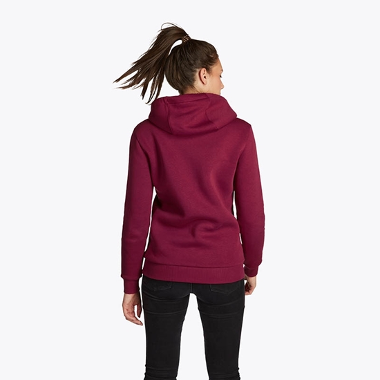 Εικόνα από Φούτερ Wms Brand Hoodie Burgundy