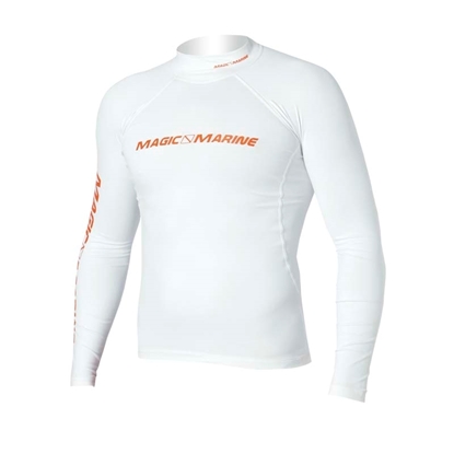 Εικόνα της Lycra Cube Μακρυμάνικη White & Orange