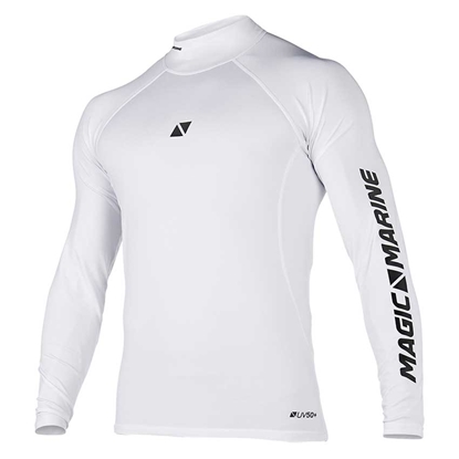 Εικόνα της Lycra Rashvest Cube Long White