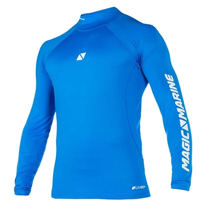 Εικόνα της Lycra Rashvest Cube Long Blue