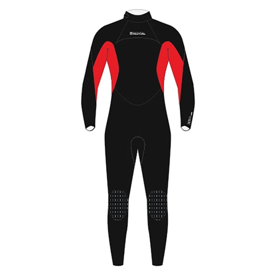 Εικόνα από Fullsuit Junior Rental 3/2mm Rainbow