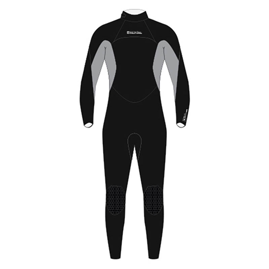 Εικόνα από Fullsuit Junior Rental 3/2mm Rainbow