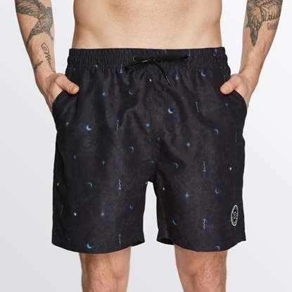 Εικόνα της Boardshort Artwork Black