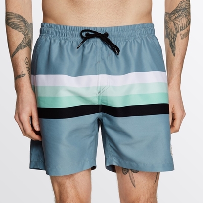 Εικόνα της Boardshort Stripe Grey Blue