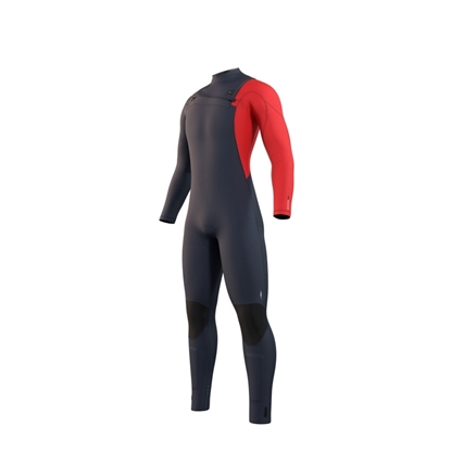 Εικόνα της Marshall Fullsuit 4/3mm Fzip Navy/Red