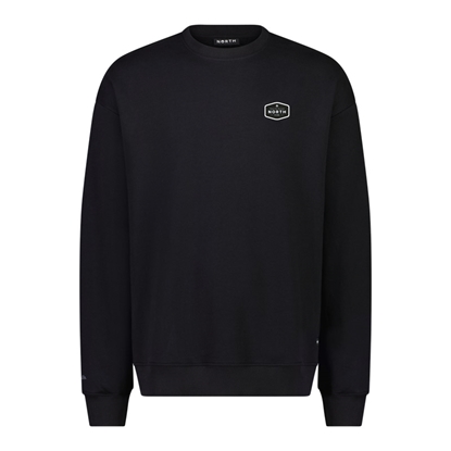 Εικόνα της Sweater Crew Horizon Badge Black