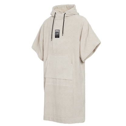 Εικόνα της Poncho Jacquard Off White