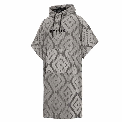 Εικόνα της Poncho Jacquard Black/White