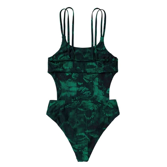 Εικόνα από Swimsuit Cut Out Jorun Black/Green